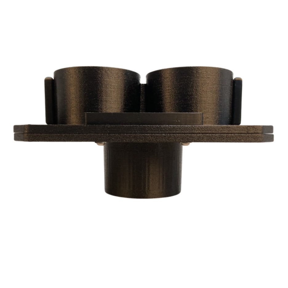 Flair Woodworks & Design Direct-Mount Infinitely Adjustable 2-Port Suction Controller, Anti-Static CT-SWITCHER-D top view