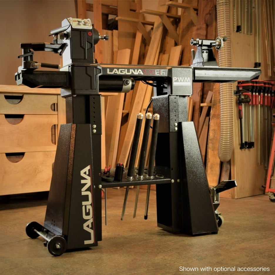 Laguna Revo 12|16 Lathe and optional accessories