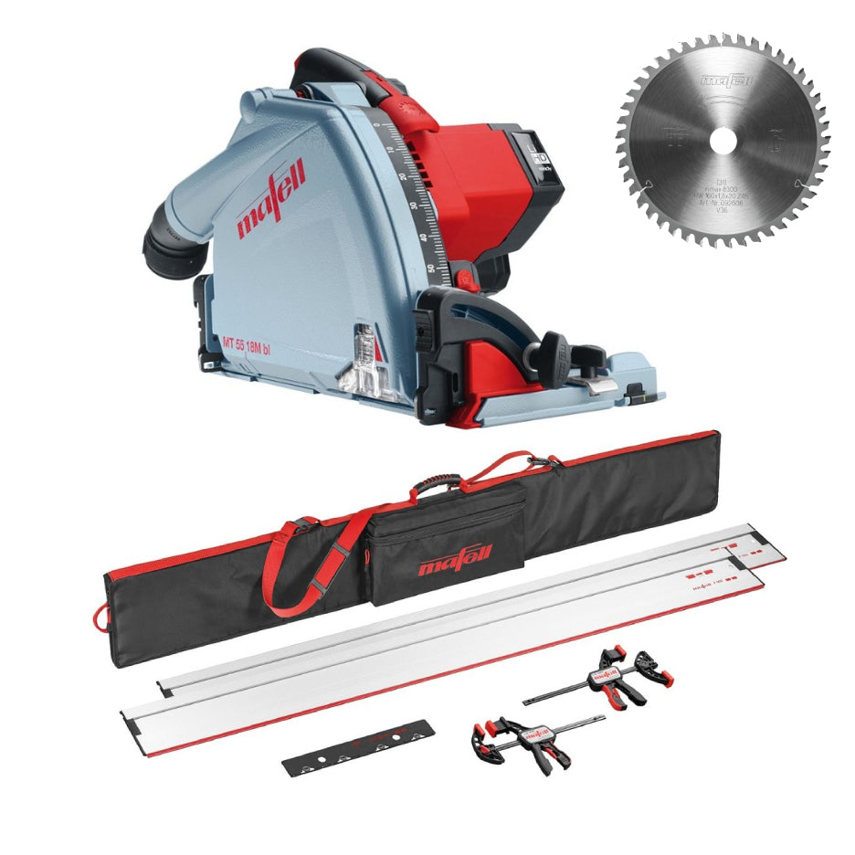 Mafell Cordless Plunge Cut Track Saw MT 55 18M Set 3