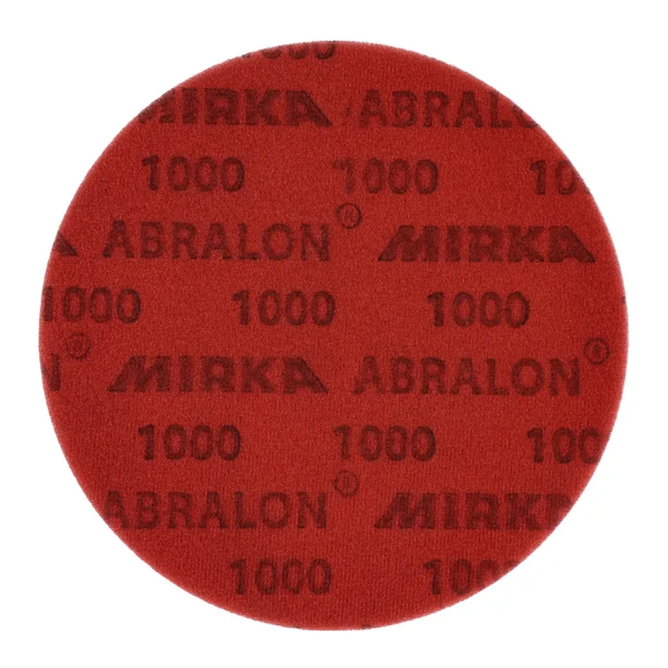 Mirka Abralon Foam-Backed Abrasive Discs for 7 Inch Sanders 8A-227-*