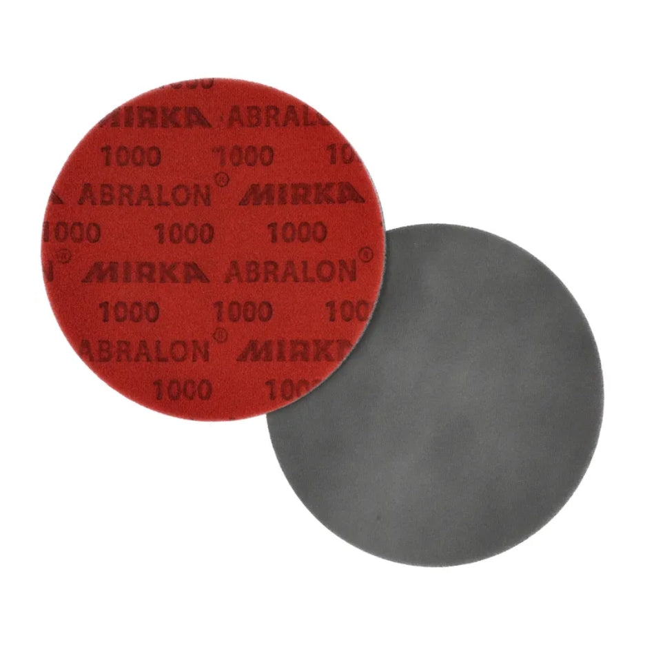 Mirka Abralon Foam-Backed Abrasive Discs for 7 Inch Sanders 8A-227-*