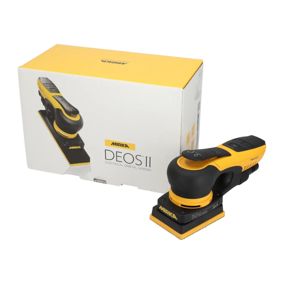 Mirka DEOS II 3x4 Inch Orbital Sander with 3mm Stroke 343X MID3434044US