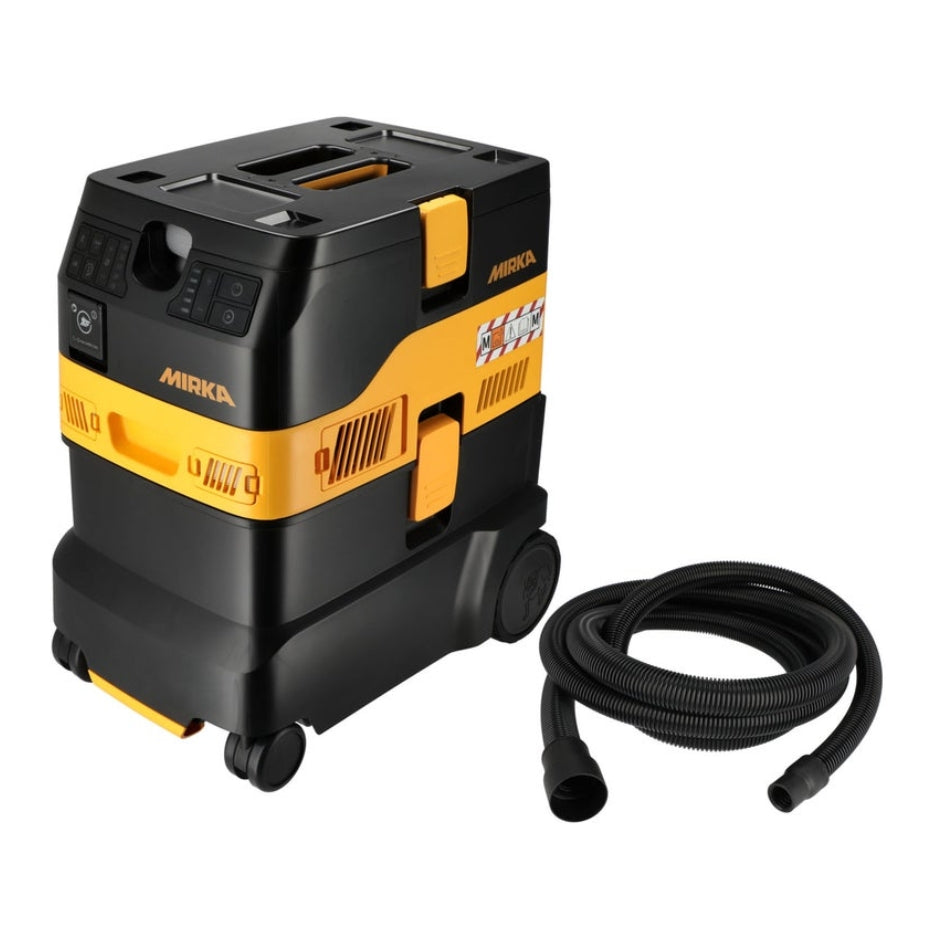 Mirka DEXOS 30 Litre Dust Extractor 1230X M HEPA AFC DE-1230X-AFC and hose