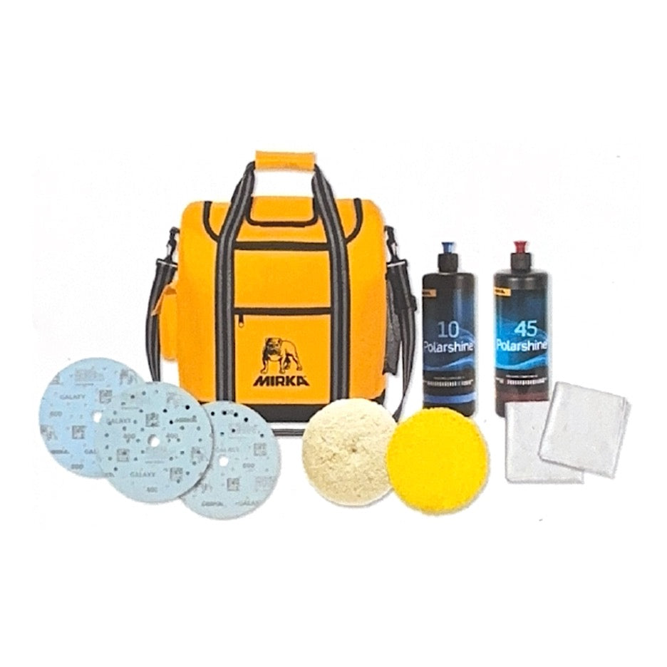 Mirka Marine Polishing Kit w/5 Inch Galaxy MCA-MP5KIT