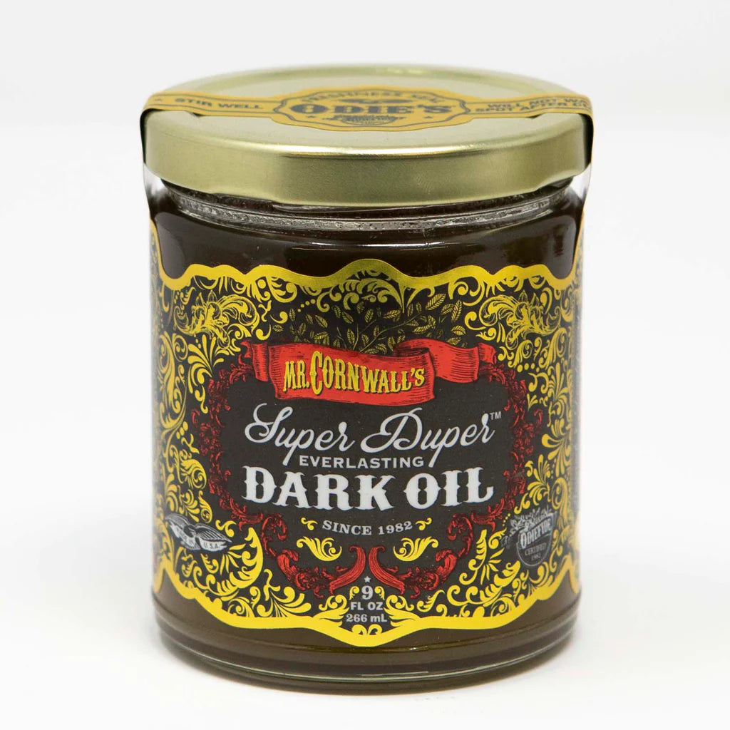 Odie’s Oil Mr. Cornwall’s Super Duper Dark Everlasting Oil MCSDD9OZ