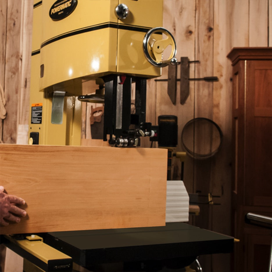 Powermatic PM2013BT 20" Bandsaw with ArmorGlide, 5HP 1PH 230V PM1-1791257BT resawing wide board