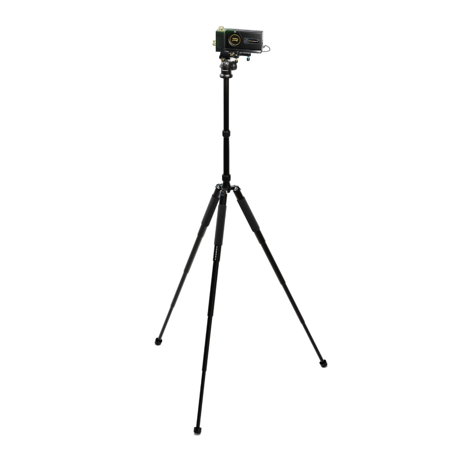Robbox Laser Level Tripod with extended height holding Robbox Sennses Pro and 360 degrees Laser Level