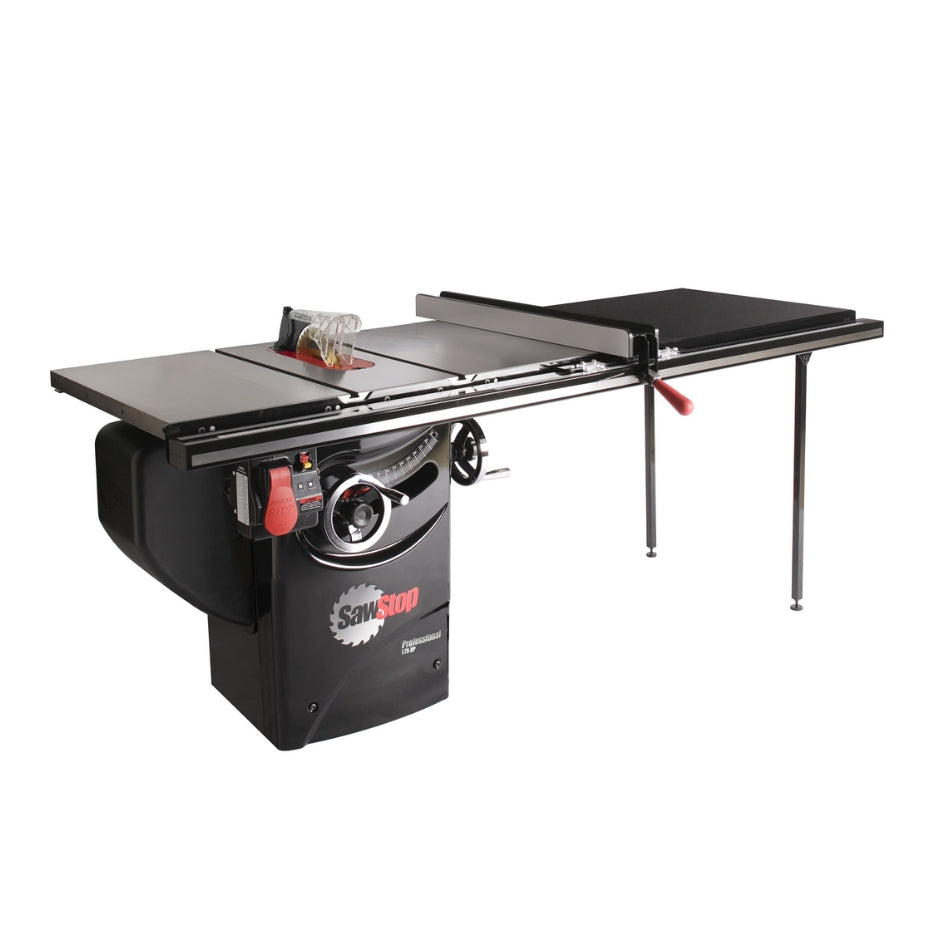 SawStop Professional Cabinet Table Saw 10 Inch PCS  1.75 HP 1ph / 52 Inch T-Glide