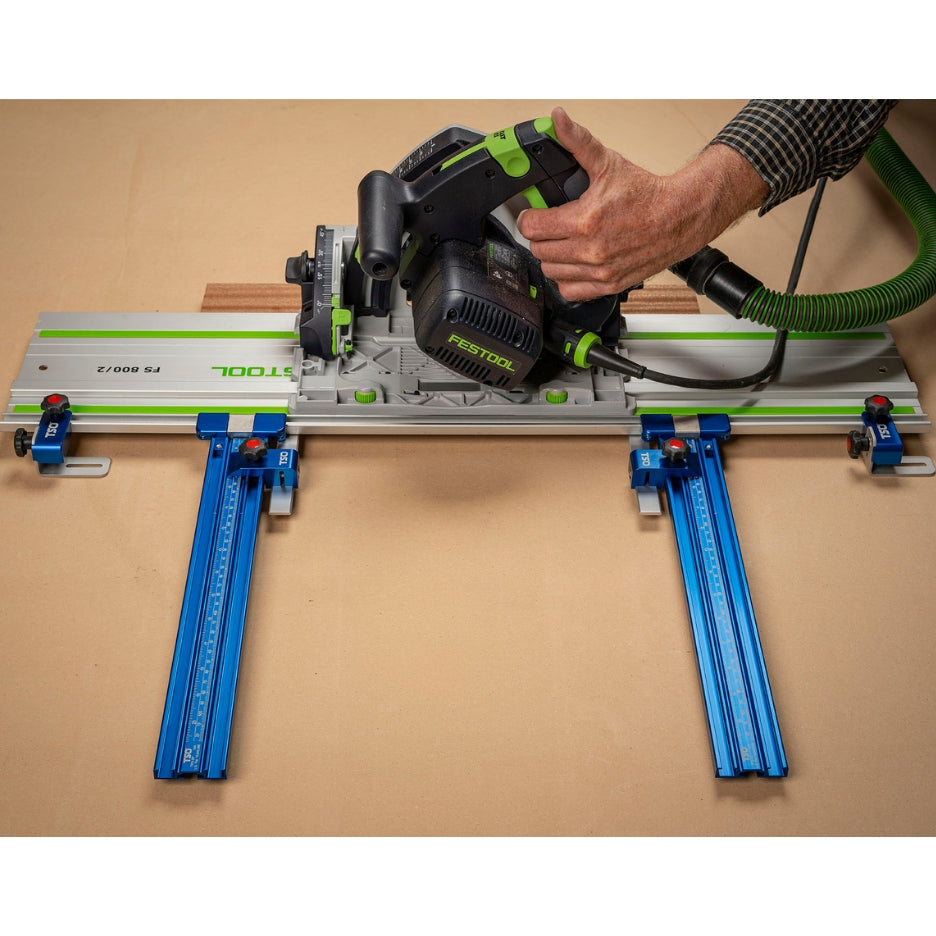 TSO Products Parallel Guide System Gen 2 on Festool guide rail 