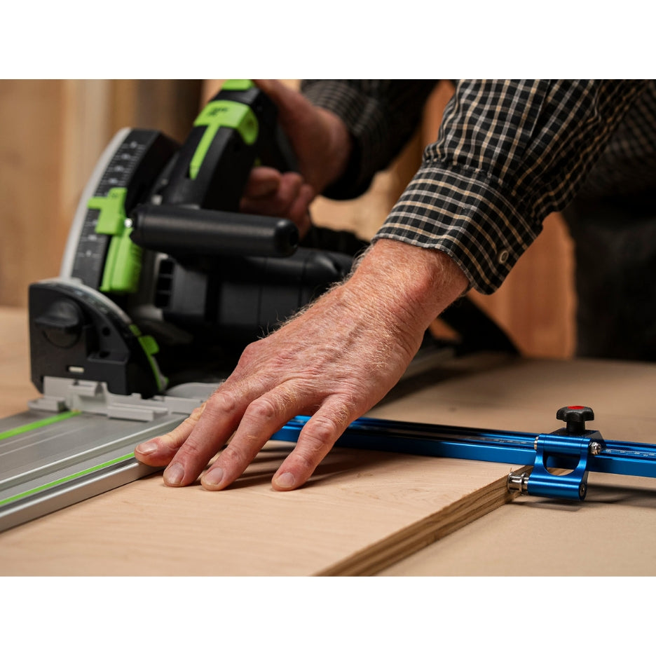 TSO Products Parallel Guide System Gen 2 on Festool guide rail 