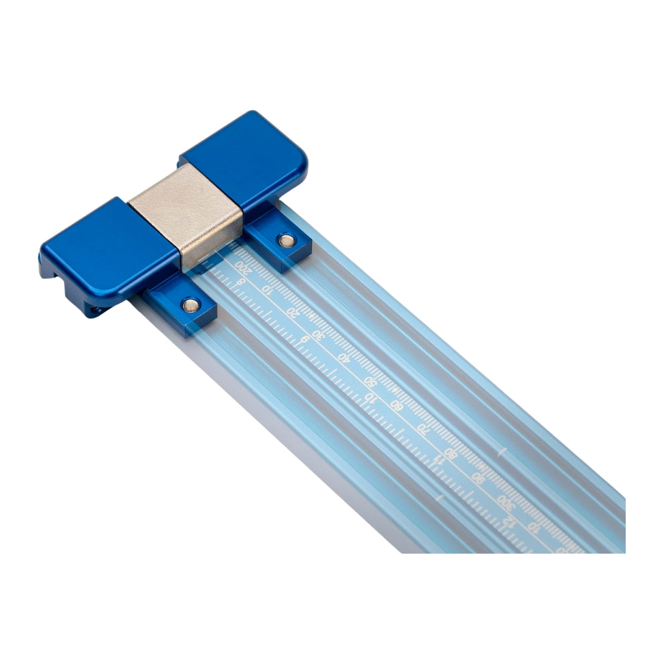 TSO Products Drop-Loc Connector attached to a Parallel Guide Track (sold separately) 