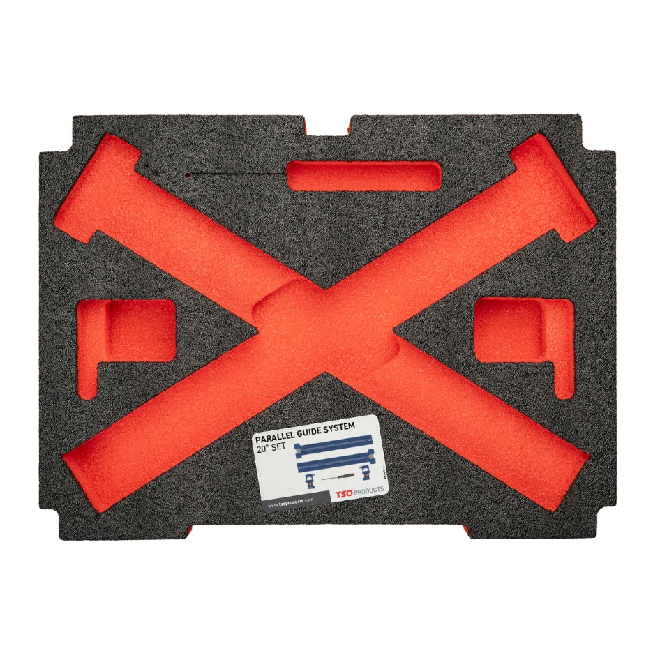 TSO Products Systainer Foam Insert for 20 Inch Parallel Guide System G