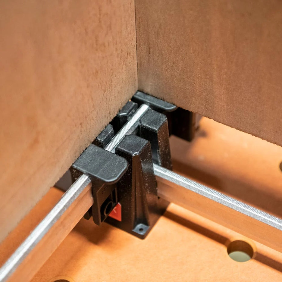 UJK Tools Clamp Stand with clamps attached