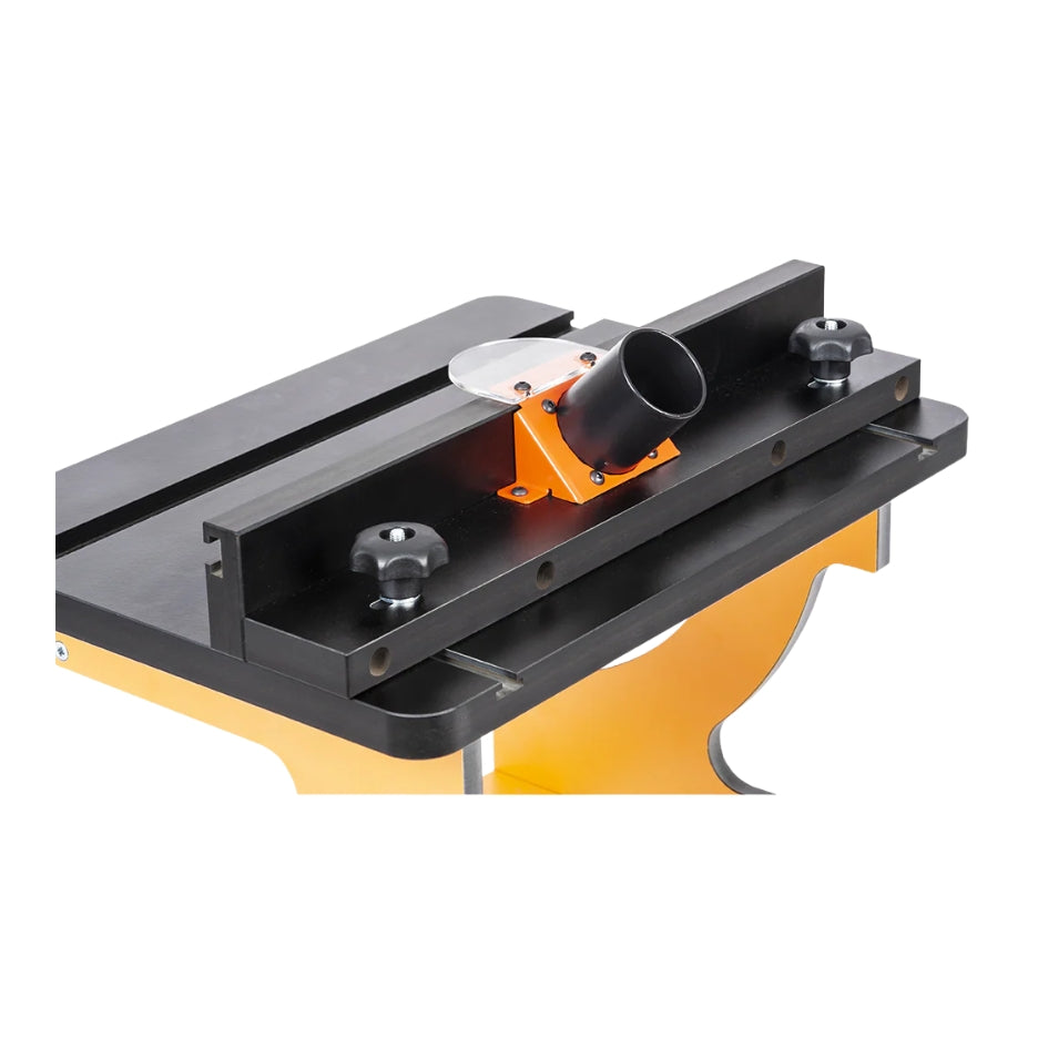 UJK Tools Portable Trim Router Table top back view