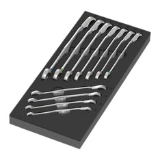 Wera Tools 11-Piece Joker Switch Wrench Set with Foam Insert 9733