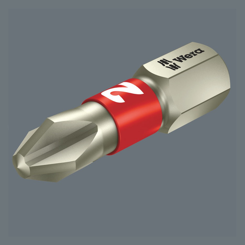 Wera Tools 17-Piece Patio Construction Set 05134021001 stainless steel screwdriver bit