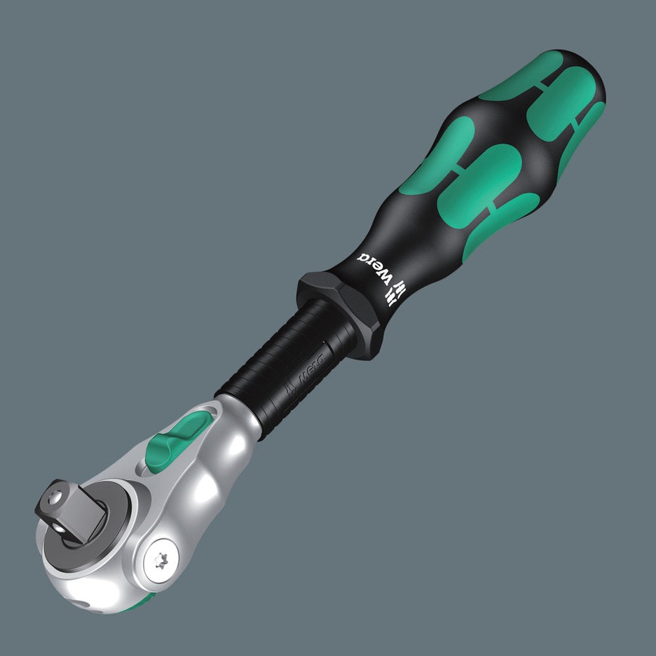 Wera Tools Imperial 1/2 inch Zyklop Speed Ratchet Set 8100 SC 9 05004079001 ratchet handle