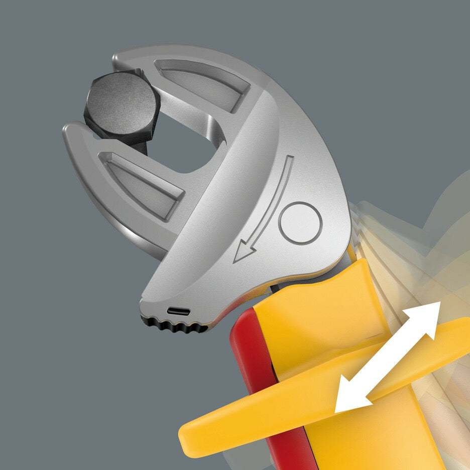 The ratchet function in the mouth sees to fast and consistent screwdriving without removing the tool.