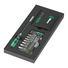 Wera Tools 57-Piece Kraftform Kompakt and Tool-Check Plus Set with Foam Insert 9750