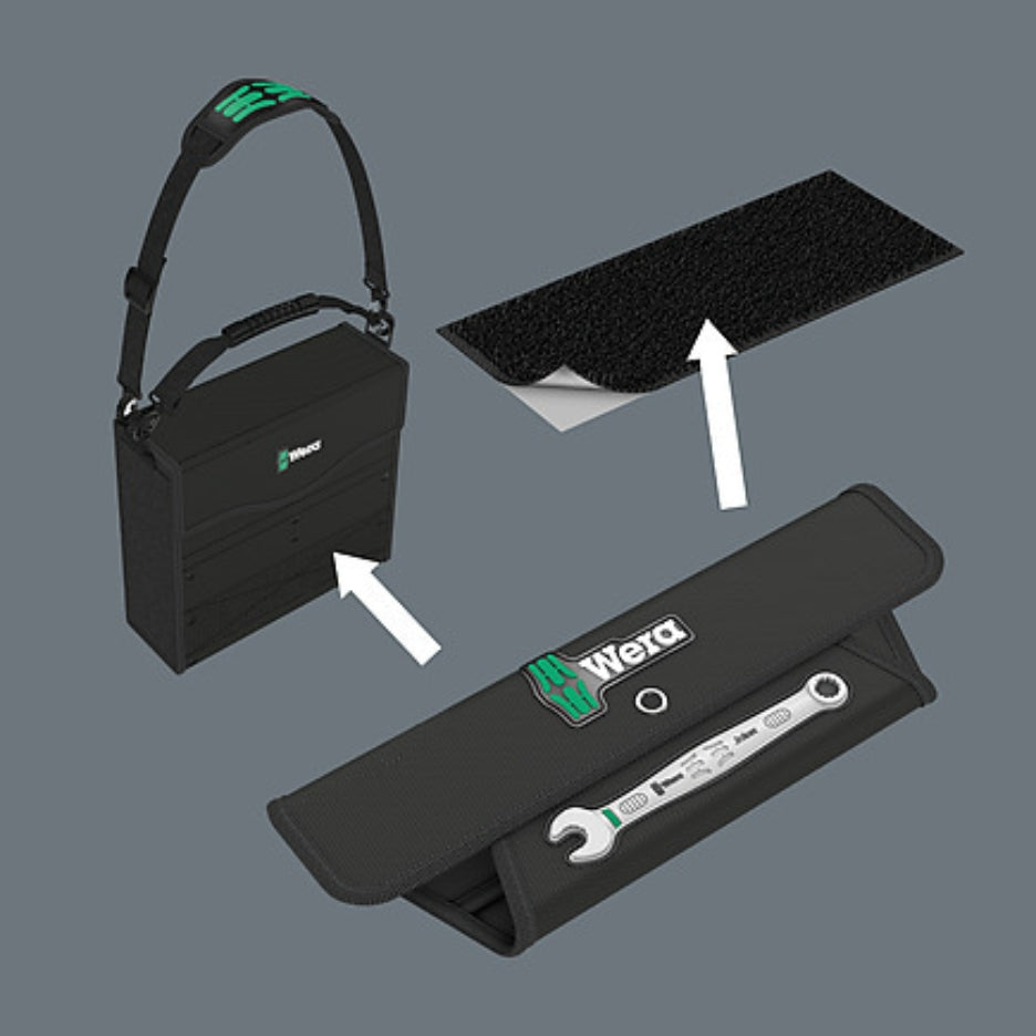 Suitable for docking with the Wera 2go system
