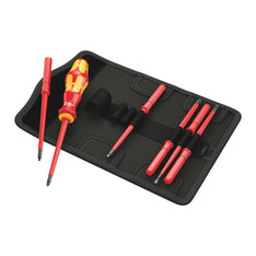 Wera Tools 7-Piece VDE Kraftform Kompakt Imperial Screwdriver Set 05003473001