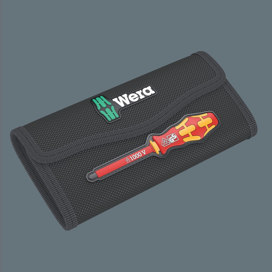 Wera Tools 7-Piece VDE Kraftform Kompakt Imperial Screwdriver Set 05003473001
