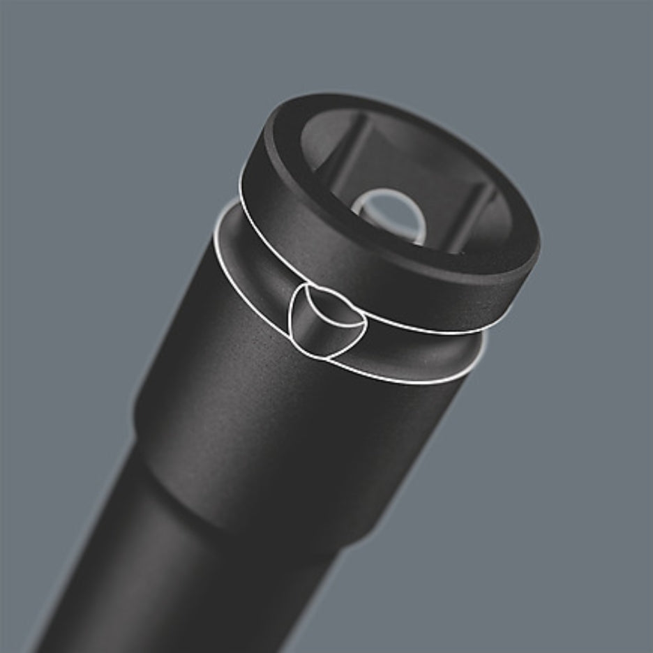 Wera Tools Impaktor 1 2 Inch Deep Impact Socket Set 05004841001