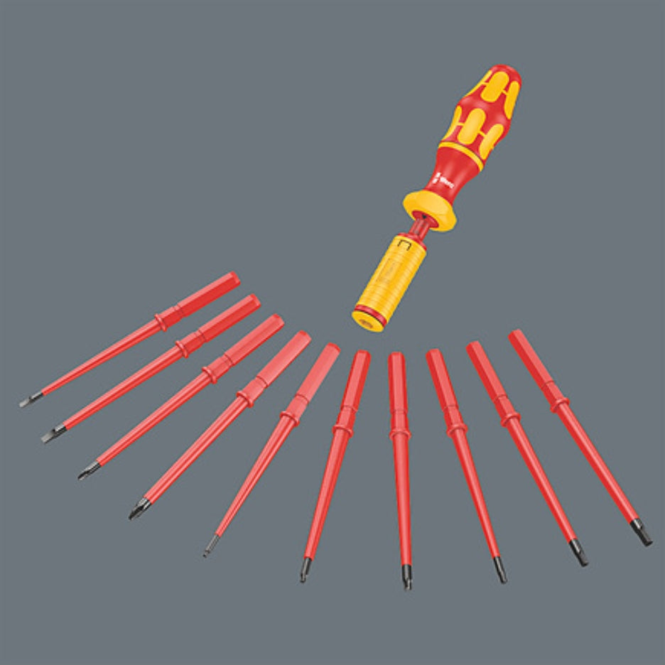 Wera kraftform comfort top vde screwdriver set