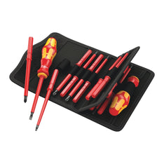 Wera Tools VDE Insulated Imperial Kraftform Kompakt Screwdriver Set 05347108001
