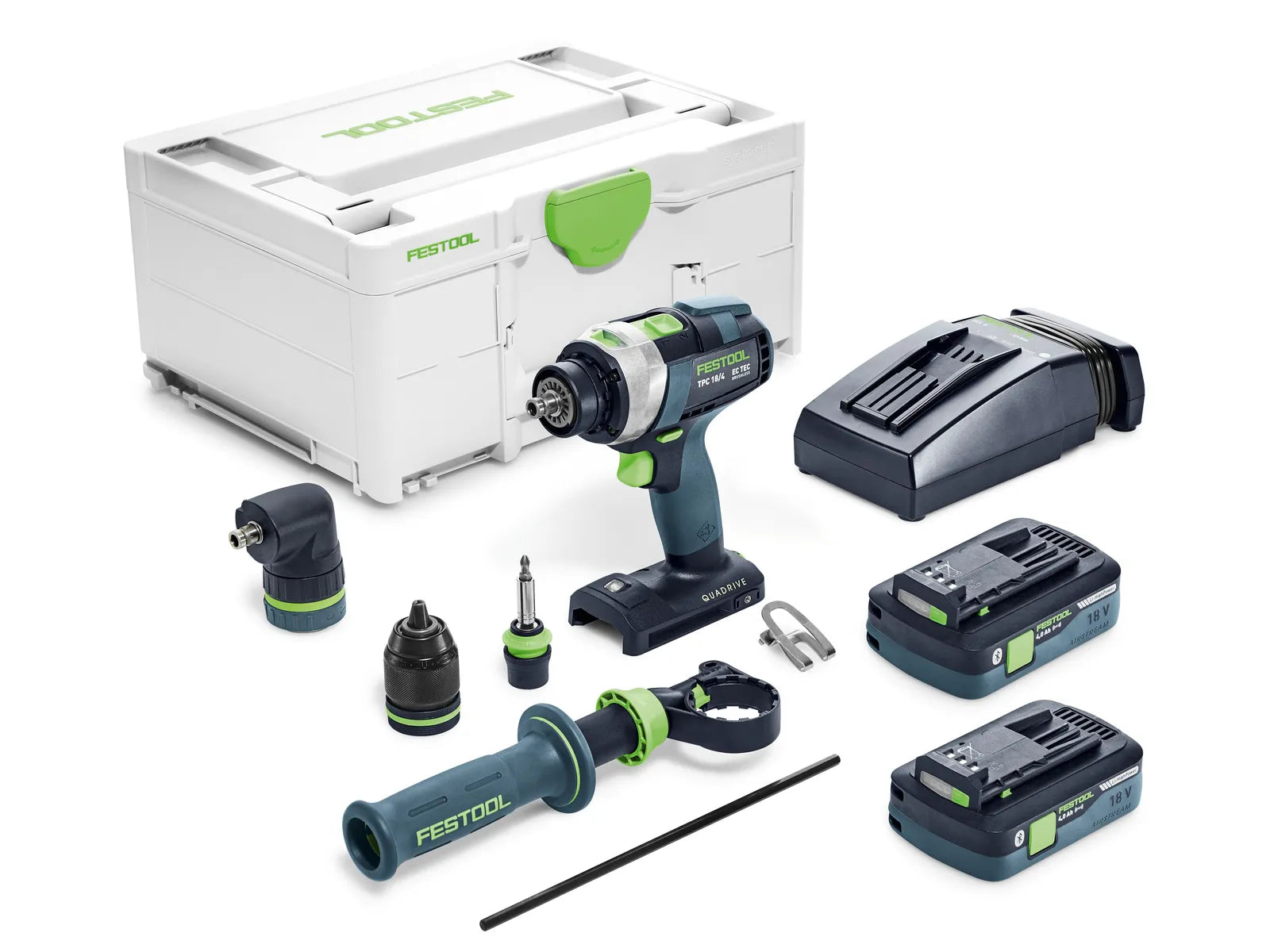 Festool Cordl.per.drill TPC 18/4 HPC4,0 I-Set US 577626