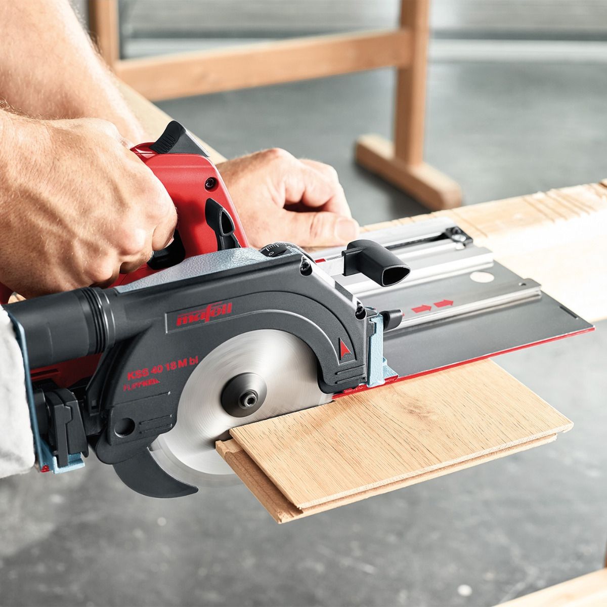 Mafell Cross-Cutting System KSS 40 18M bl - Pure in T-MAX (No Batts, Charger, Flexi-Track) 91D524