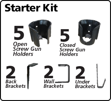 Fastcap Screw Gun Holder Starter Pack SGHSTARTERKIT