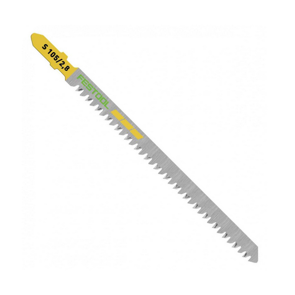 Festool 105mm Jigsaw Blades for Straight Cuts in Wood S 105/2.8 20426*