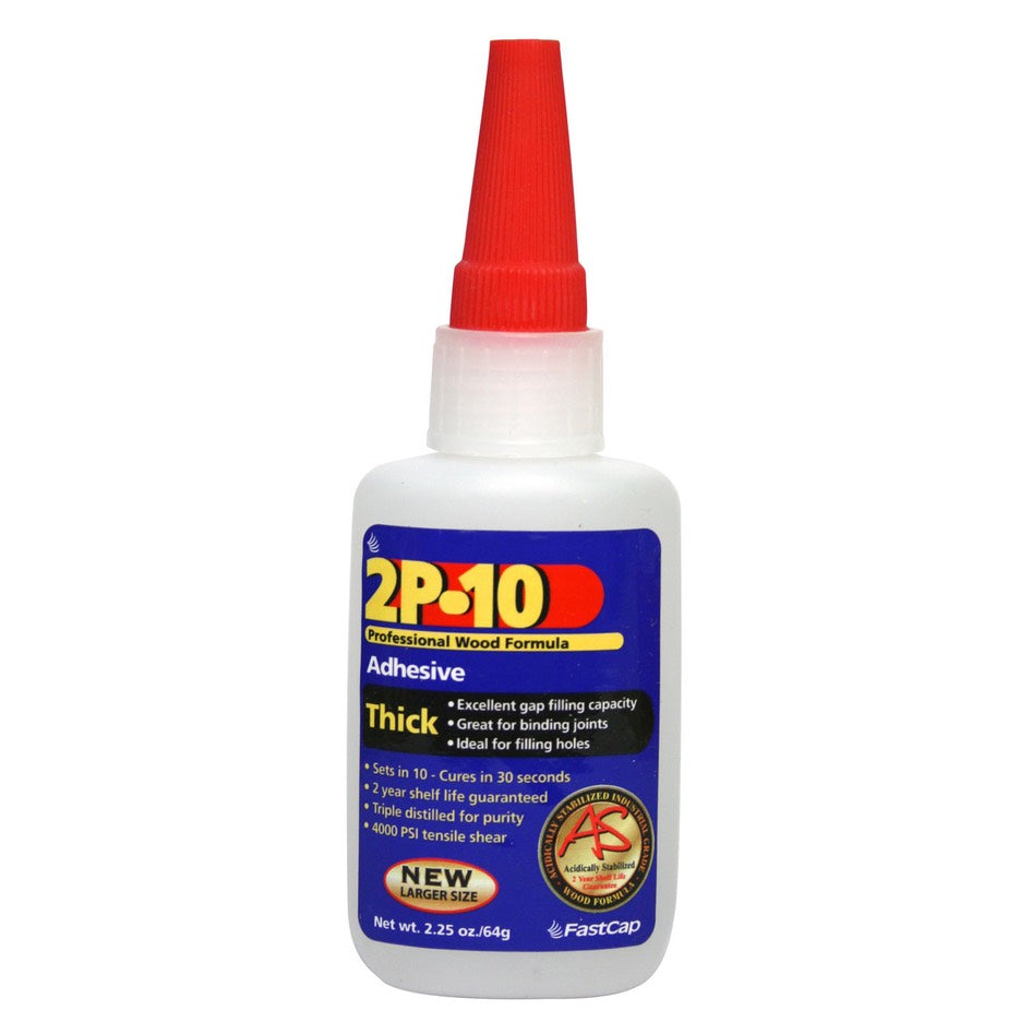 Bottle of 2P-10 Standard Thick Adhesive 2.25 Oz.