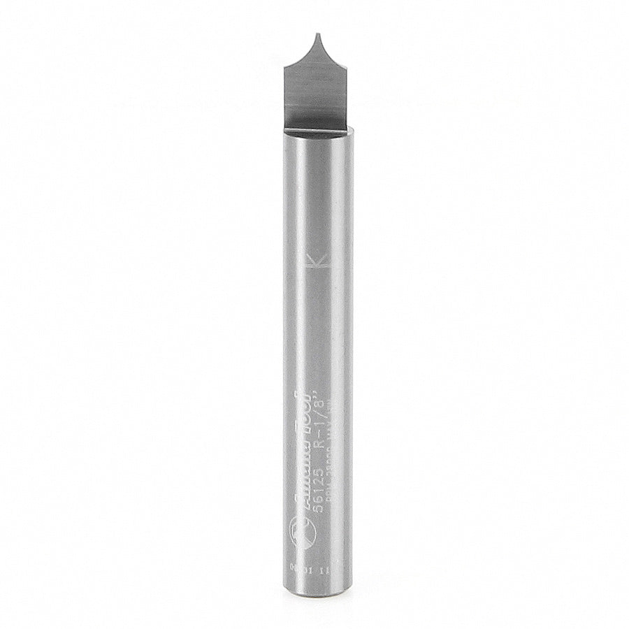 Amana Point Cutting Roundover Router Bit R 1/8 Inch 56125