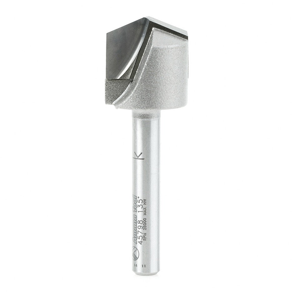Amana Tool 135 Degree V-Groove Router Bit 45798