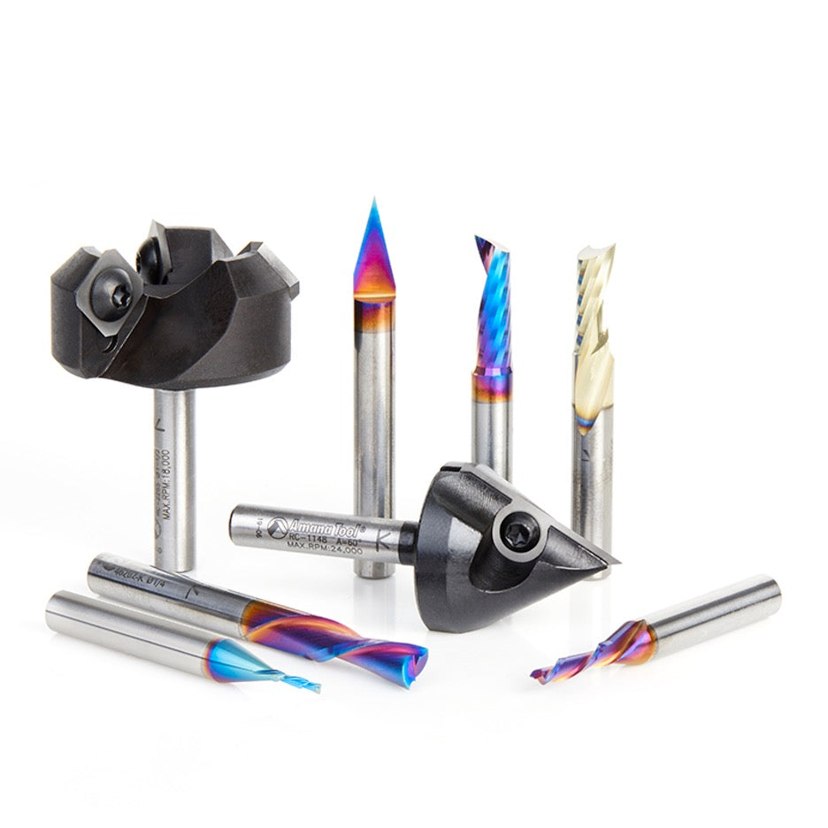 Cnc router bit starter set deals
