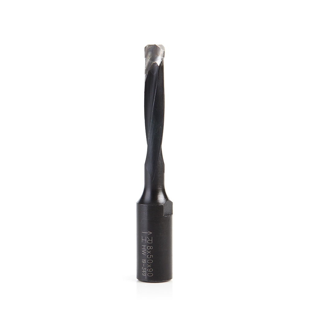 Replacement 8mm x 50mm carbide tipped 2-flute cutter for Festool DF 700 Domino Joiner.