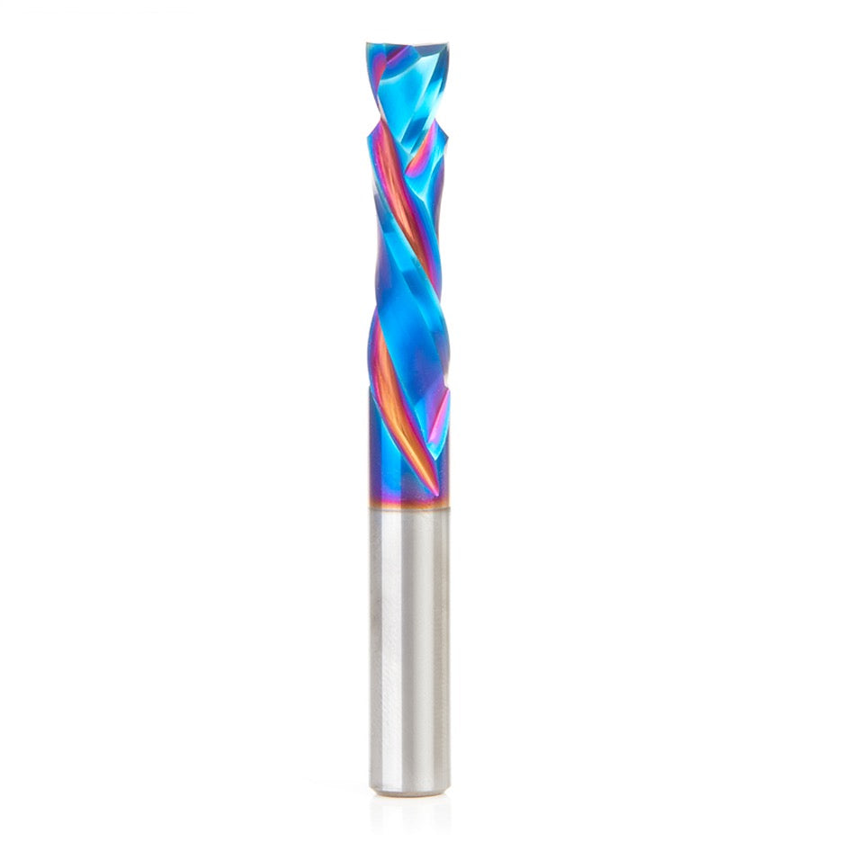Compression Helical Router Bits Amana Tool D 8mm Compression Spiral Router Bit with Spektra Coating 48