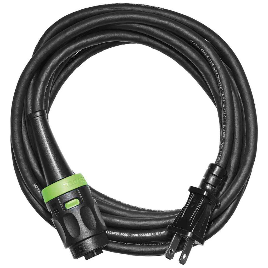 10m (32.81') Plug-it cable is almost three times as long as the standard cable included with tools for extra reach.