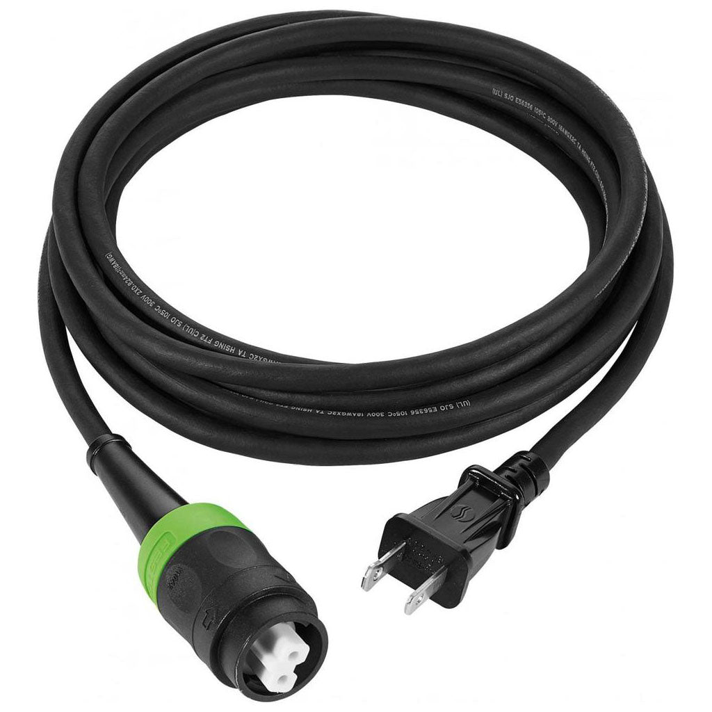 Identifiable by the tab that fits into the tool's Plug-it socket, this 18-gauge Plug-it cable is lightweight and flexible.