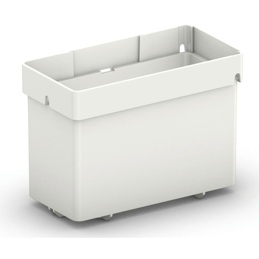 Small rectangular container insert boxes 100x50x68mm (4x2x2-11/16") for use with SYS3 Systainer Organizers.
