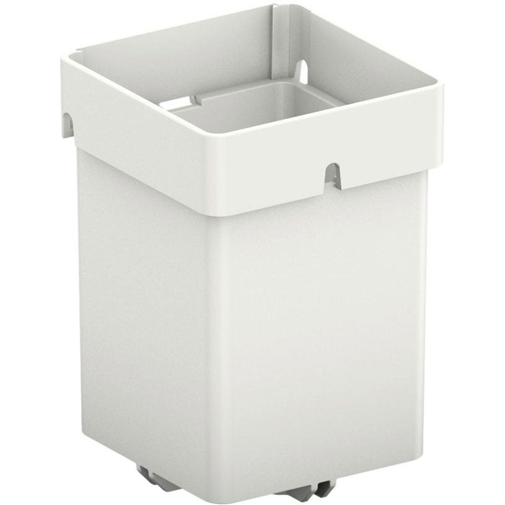 Small square container insert boxes 50x50x68mm (2x2x2-11/16") for use with SYS3 Systainer Organizers.