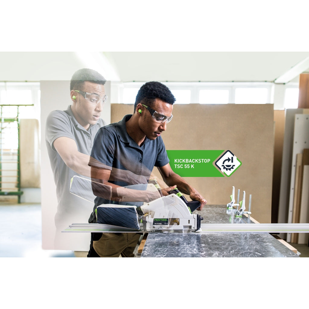 Festool Cordless Track Saw 160mm TSC 55 KEB F Basic 576717