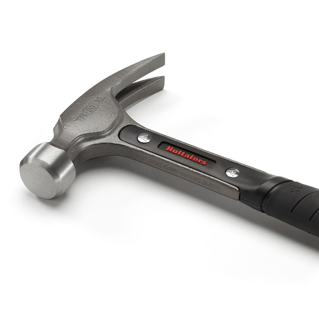 Hultafors 820140 TC 20 XL Claw Hammer – Ergonomic Forged Steel Hammer With Vibration Damping