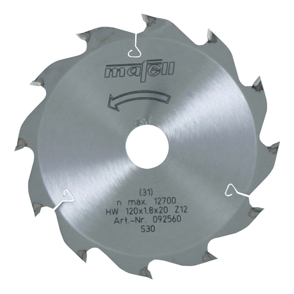 Mafell Ripping Circular Saw Blade 120mm x 12T ATB with 20mm Bore 092560