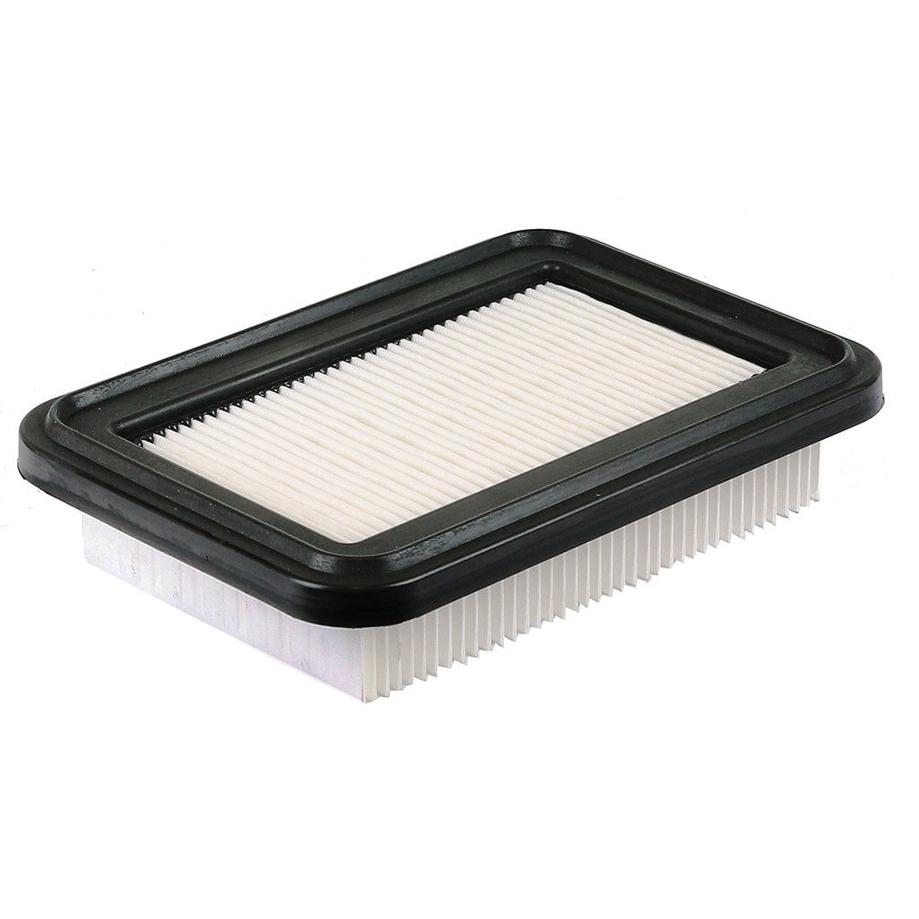 Replacement flat filter with black seal for Mirka DE-1230 series dust extractors.