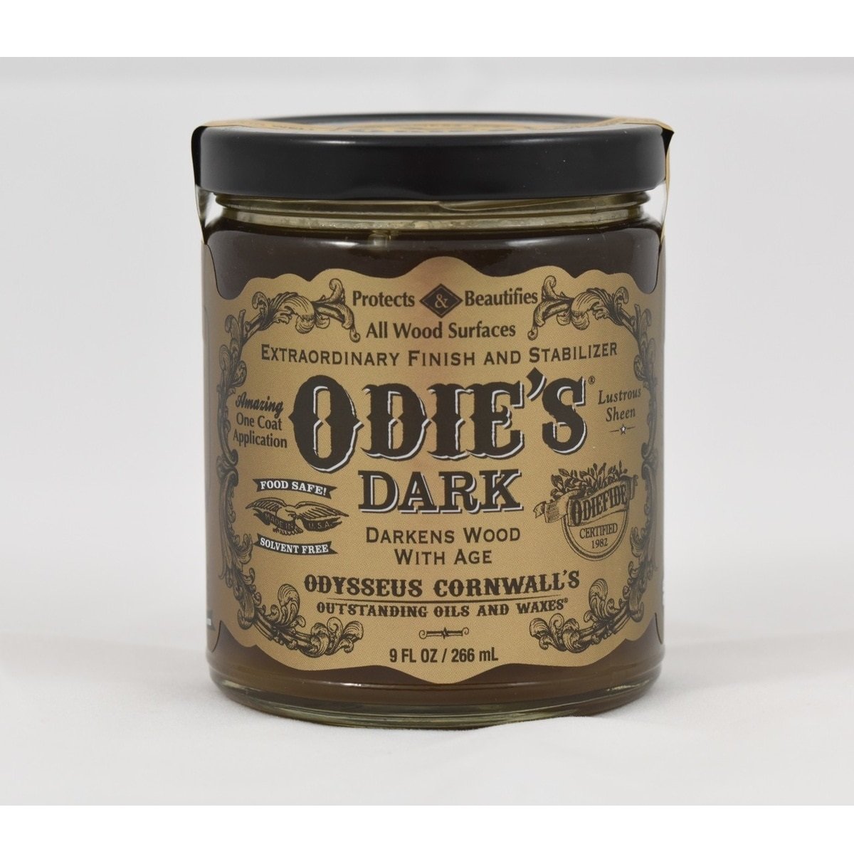 Odie's Oil Dark Wood Butter Finish and Stabilizer ODWB9OZ