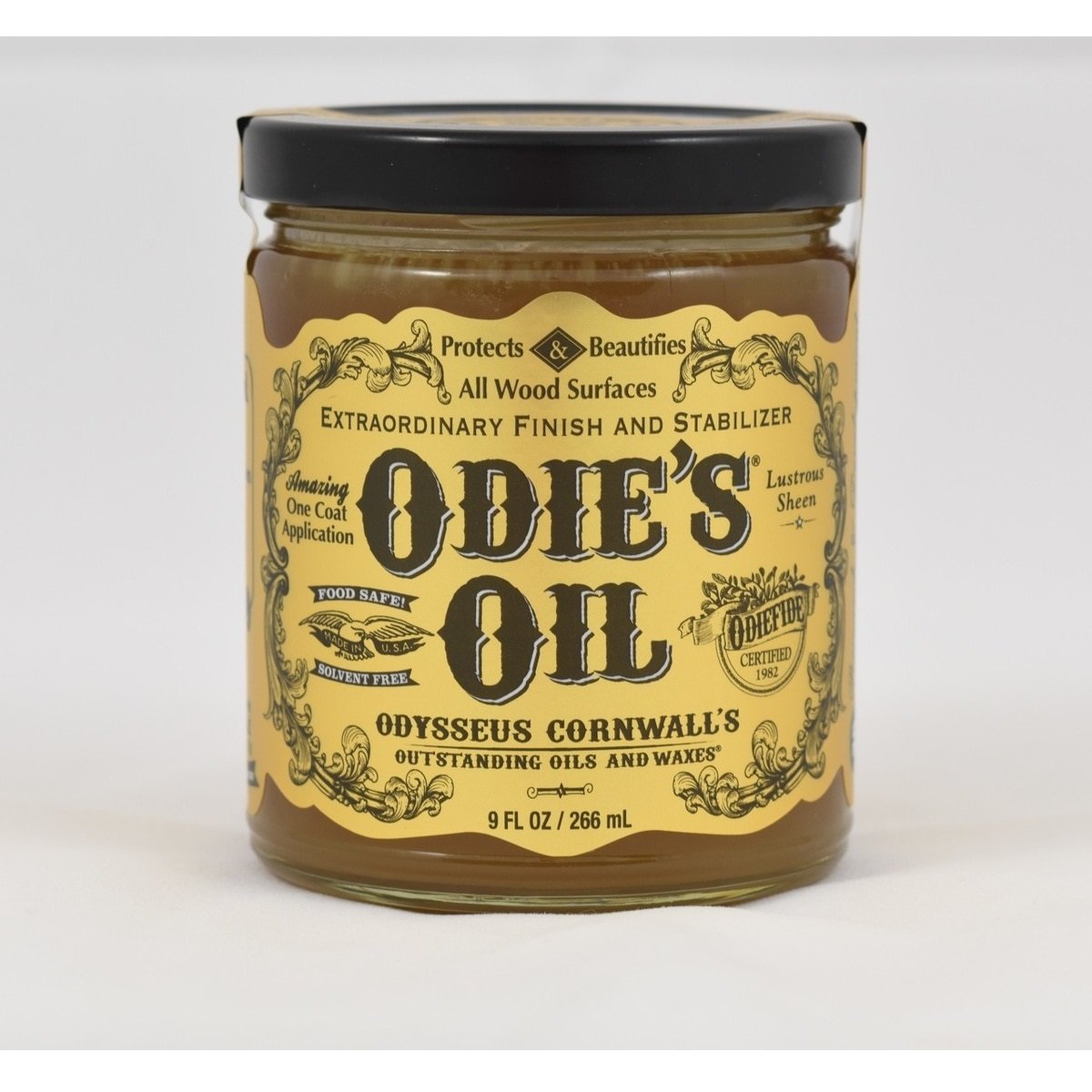 Odies Oil Original Finish and Stabilizer for Wood Surfaces OOUNI9OZ