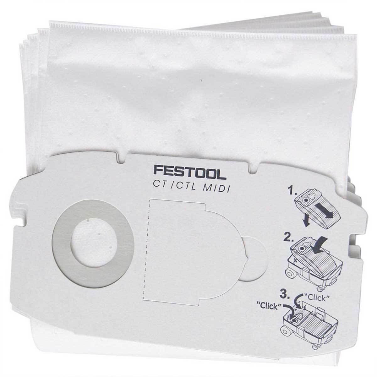 Festool longlife on sale filter bag midi